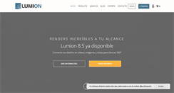 Desktop Screenshot of lumion.es