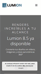 Mobile Screenshot of lumion.es
